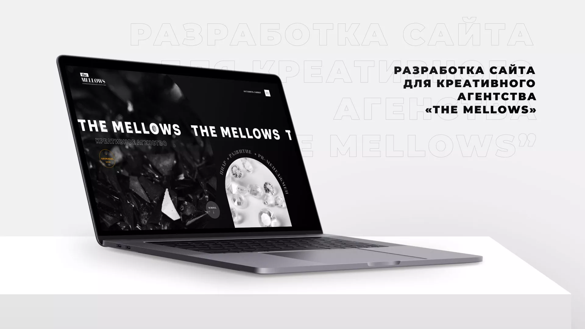 Разработка сайта креативного агентства «The Mellows» в Орехово-Зуево